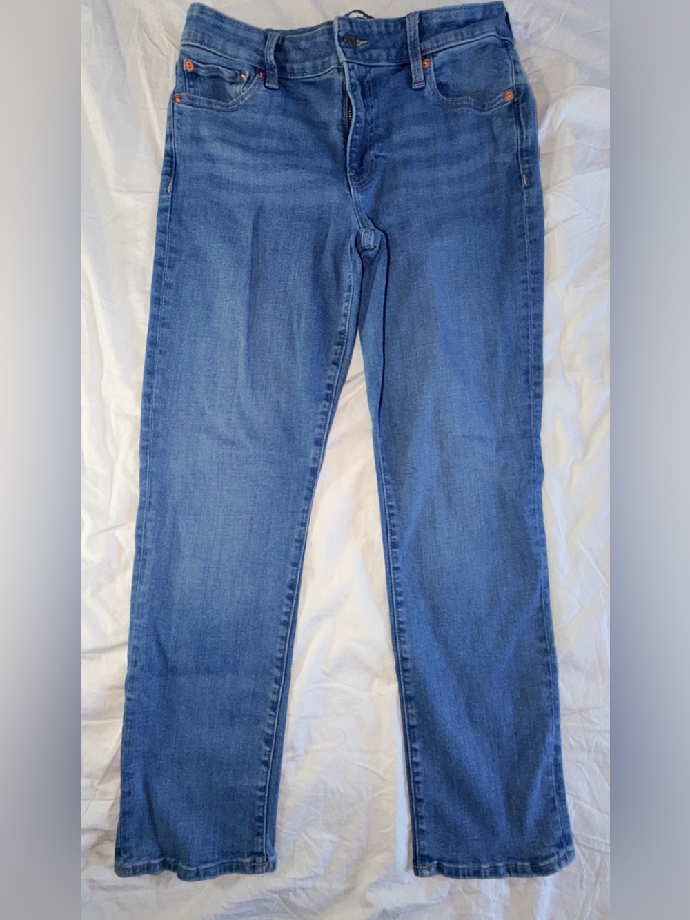 Gap Classic Straight-Leg Women's Jeans - Blue